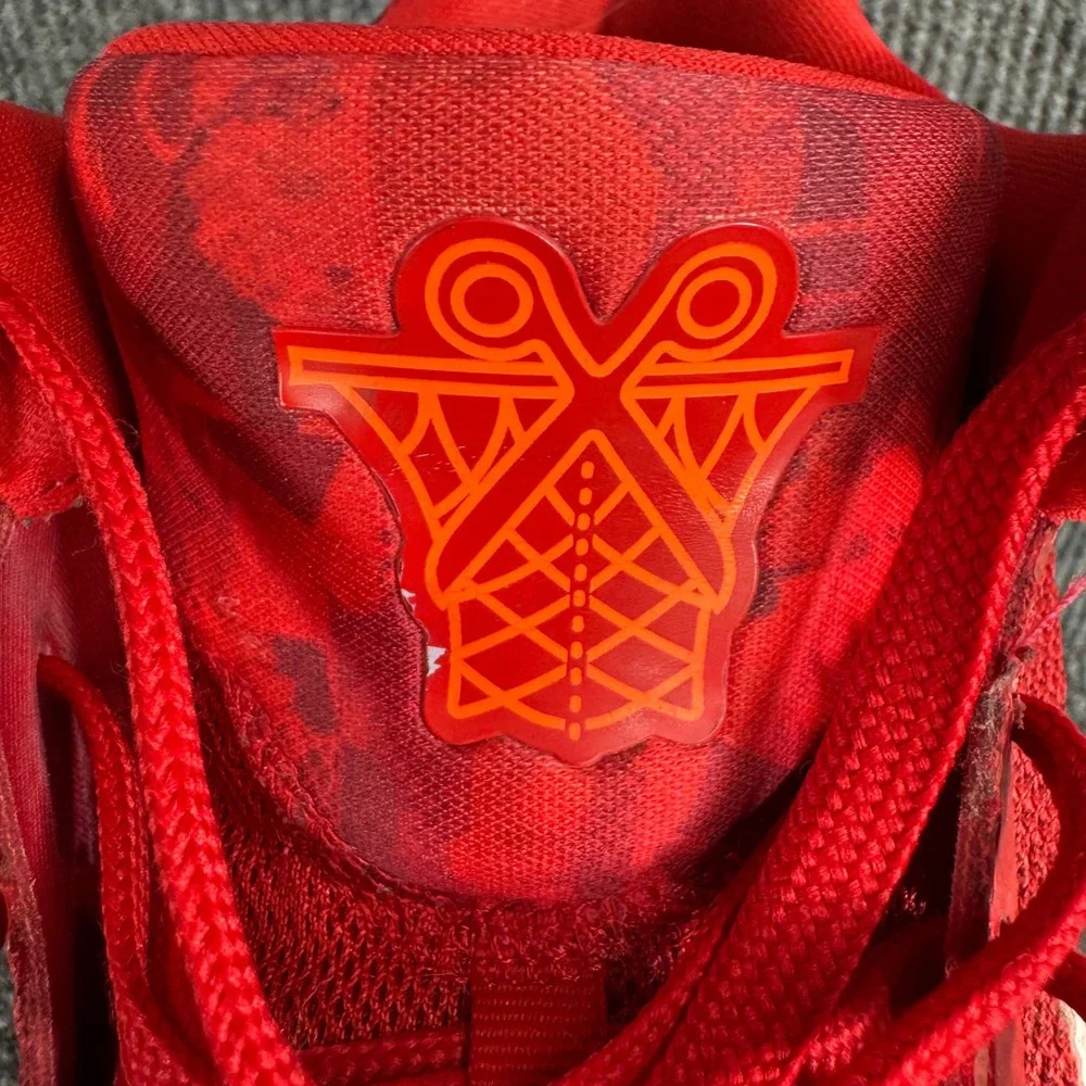 Nike Zoom Rev 2017 University Red Gum Basketball Shoes 906874-600 Mens 11